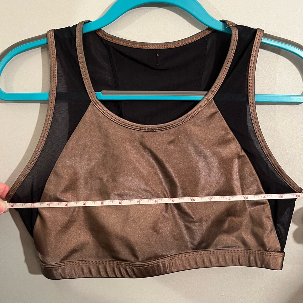 Fabletics Matching Metallic Athletic Set- Bra and… - image 4